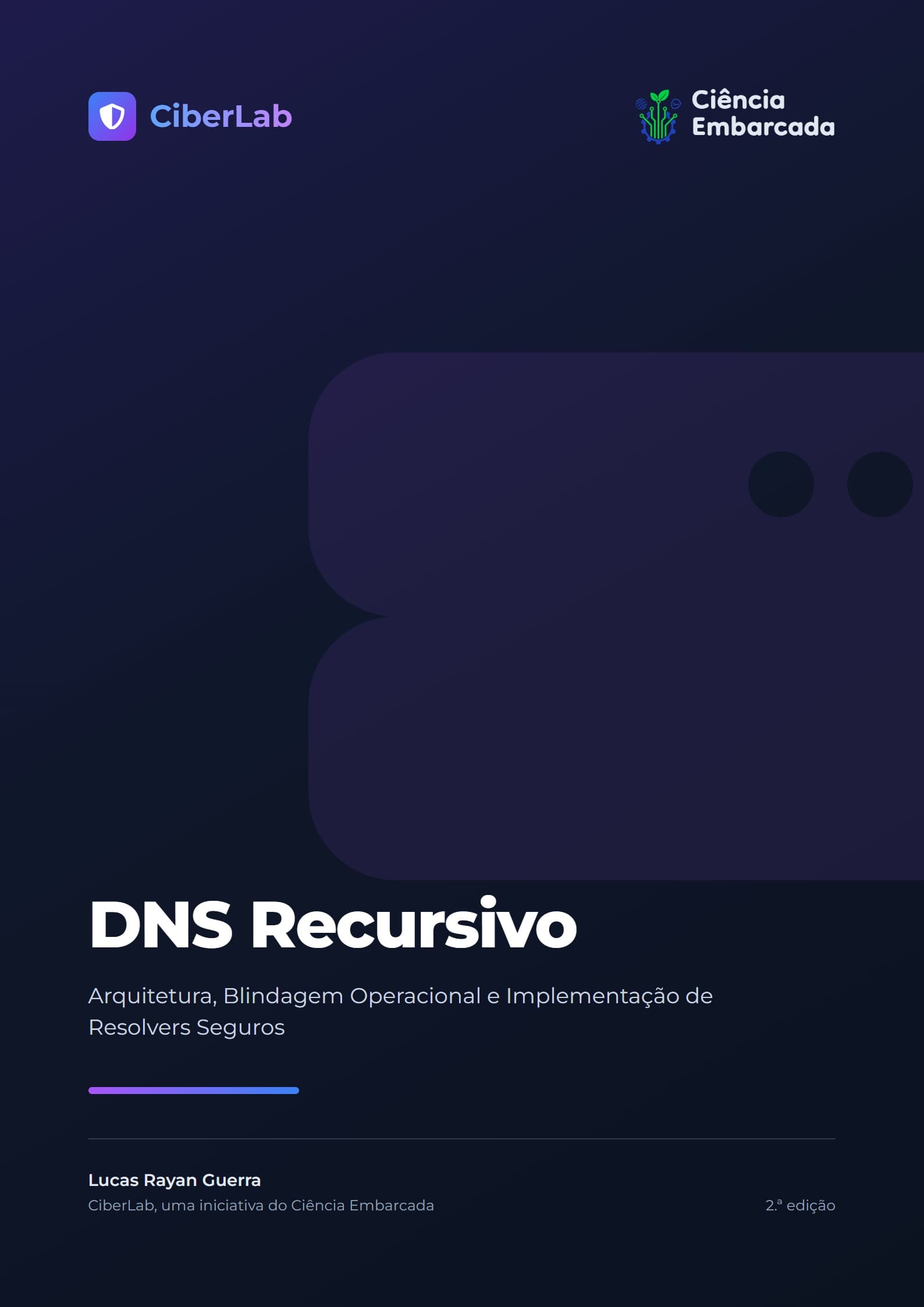 Capa da cartilha DNS Recursivo